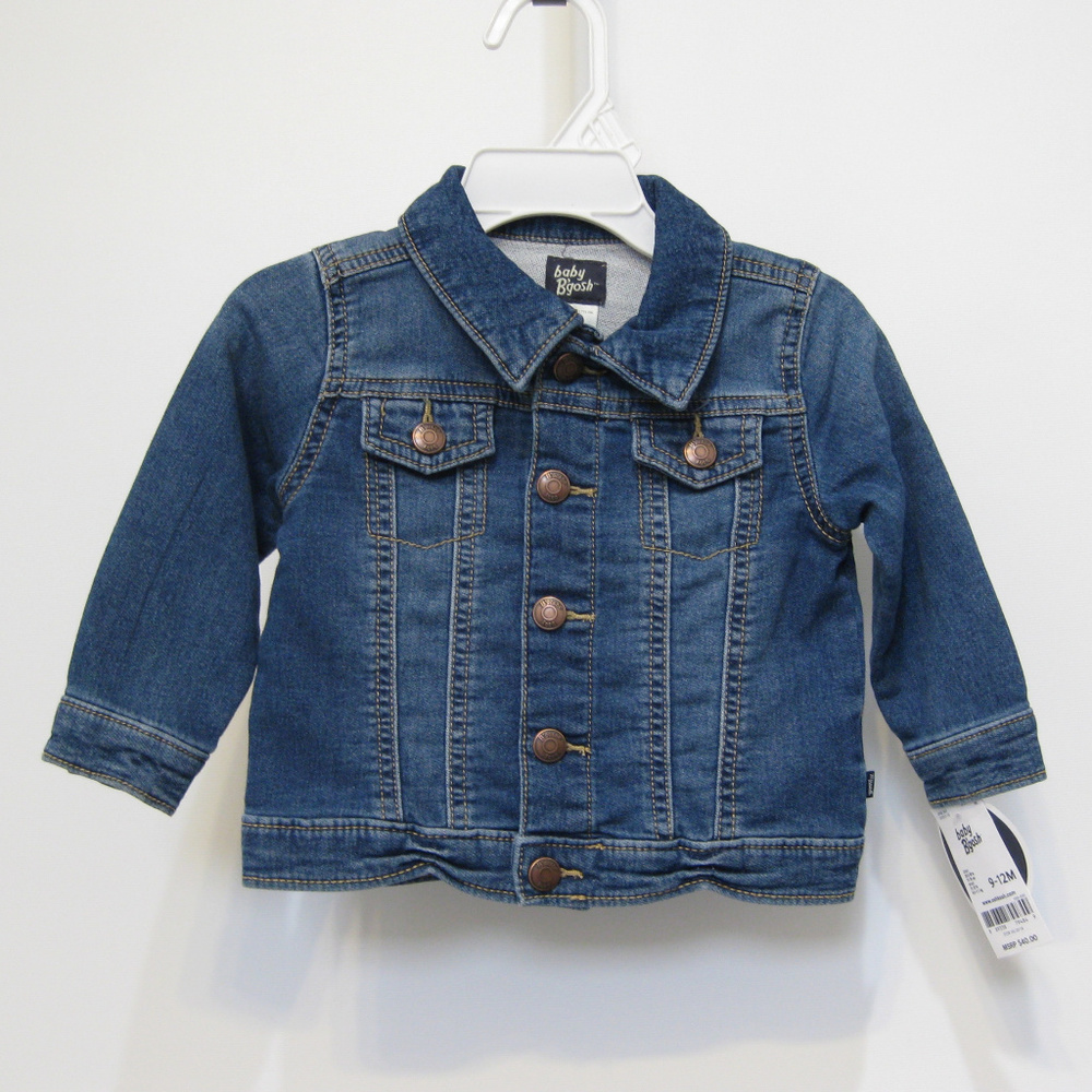 NWT Baby OshKosh B'gosh Denim Jacket Size 9-12mos - Picture 7 of 8